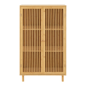Armoire d'appoint Grong Bambou [en.casa]