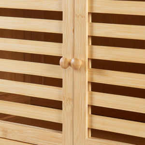 Étagère de salle de bain Haugesund 158x60x26 cm Bambou [en.casa]