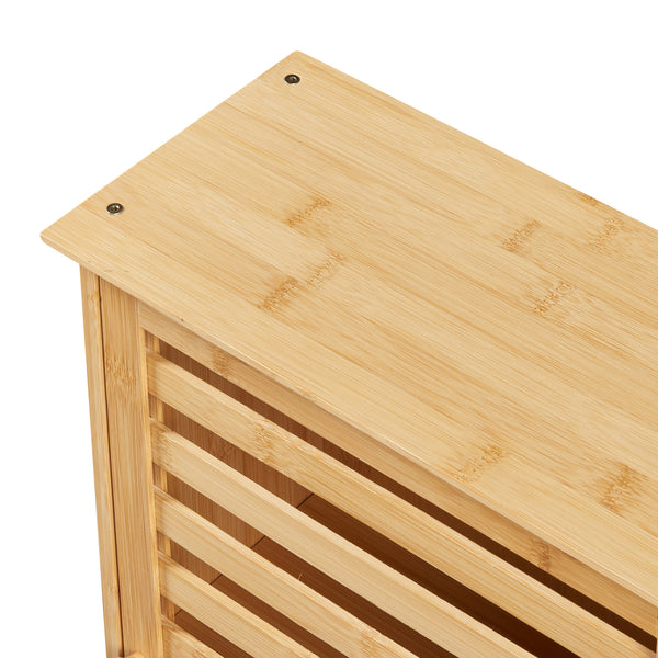 Armoire de salle de bain Järfälla 55x37x16 cm Bambou [en.casa]