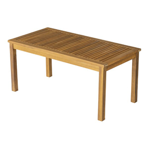 Ensemble de mobilier de jardin Candela 4 pièces Bois d'acacia Couleur bois [casa.pro]