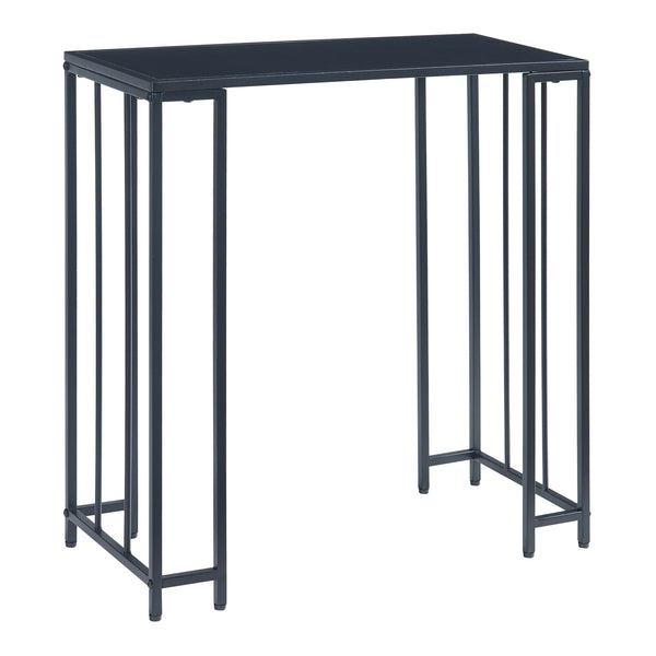 Console Ørsta Lot de 2 Noir [en.casa]