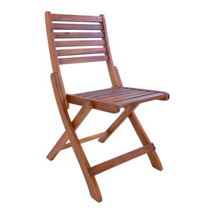 Ensemble de mobilier de jardin Ancarano 5 pièces Bois d'acacia certifié FSC® [en.casa]