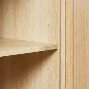 Buffet Landskrona 115x40x90 cm aspect chêne [en.casa]