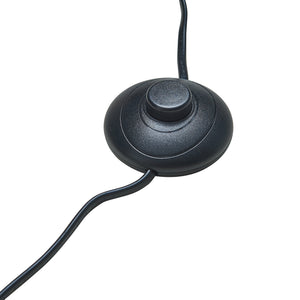 Lampadaire Ashton 153cm Noir/Blanc [lux.pro]