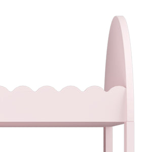 Porte-manteau pour enfants Vestnes avec miroir 100x94x38 cm Cotton Candy [en.casa]