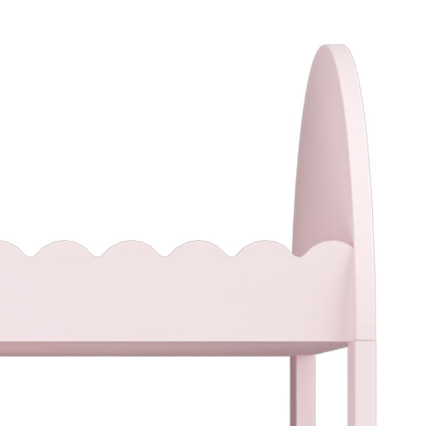 Porte-manteau pour enfants Vestnes avec miroir 100x94x38 cm Cotton Candy [en.casa]