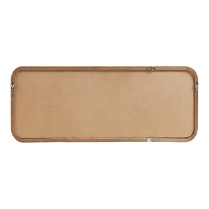 Miroir mural Ristijarvi 120 x 40 cm marron [en.casa] 