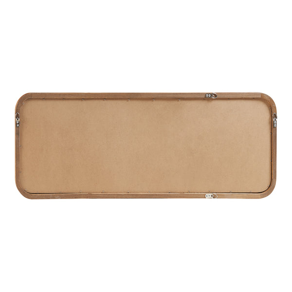 Miroir mural Ristijarvi 120 x 40 cm marron [en.casa] 