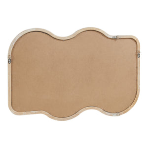 Miroir mural Bellerirnu 90x60 cm aspect chêne Sonoma [en.casa]