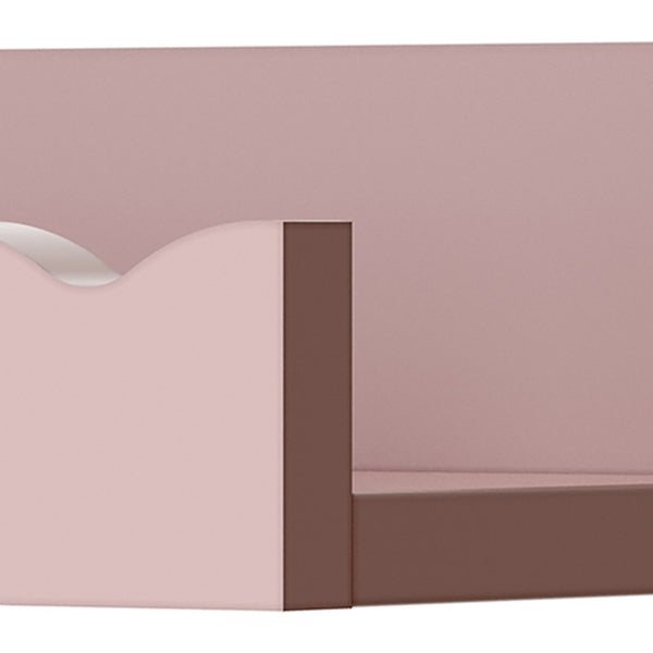Étagère murale pour enfants lot de 2 Vestnes 60x10x5 cm Cotton Candy [en.casa]