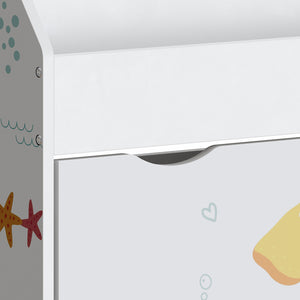 Étagère pour enfants Aarnskona 70 x 63 x 30 cm à motif Aqua Dream [en.casa] 