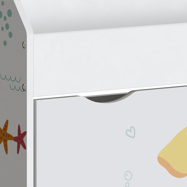 Étagère pour enfants Aarnskona 70 x 63 x 30 cm à motif Aqua Dream [en.casa] 