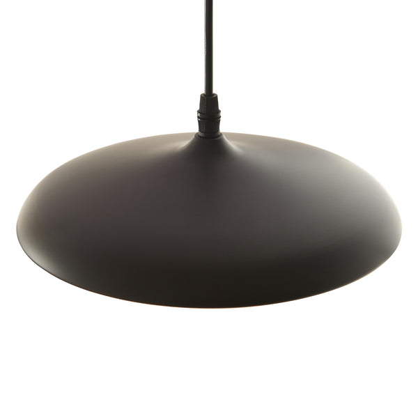 Suspension Oupilu avec LED intégrées Métal 120x25x25 cm Noir/Blanc [lux.pro]