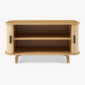 Banc à chaussures Tvedestrand bambou 50 x 80 x 40 cm naturel beige [en.casa]