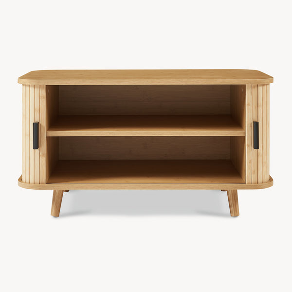 Banc à chaussures Tvedestrand bambou 50 x 80 x 40 cm naturel beige [en.casa]