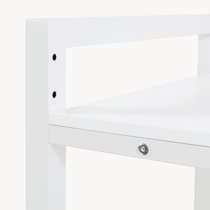 Étagère pour lave-linge Hökangend 105 x 73 x 63 cm blanc [en.casa]