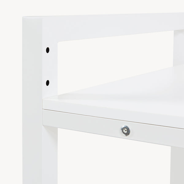 Étagère pour lave-linge Hökangend 105 x 73 x 63 cm blanc [en.casa]