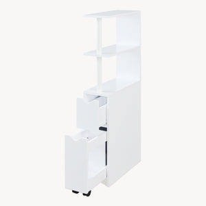 Étagère de salle de bain Fadeskimma 113 x 19 x 45 cm blanc [en.casa]