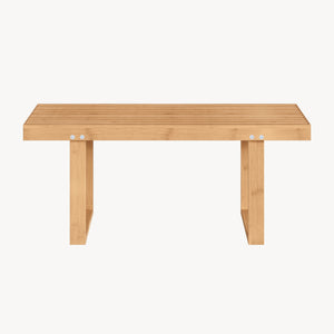 Banc à chaussures Aarela bambou 91 x 41 x 38 cm naturel [en.casa]