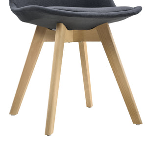 Set de 6 chaises Fredrikstad 81x42 cm en différentes couleurs en.casa