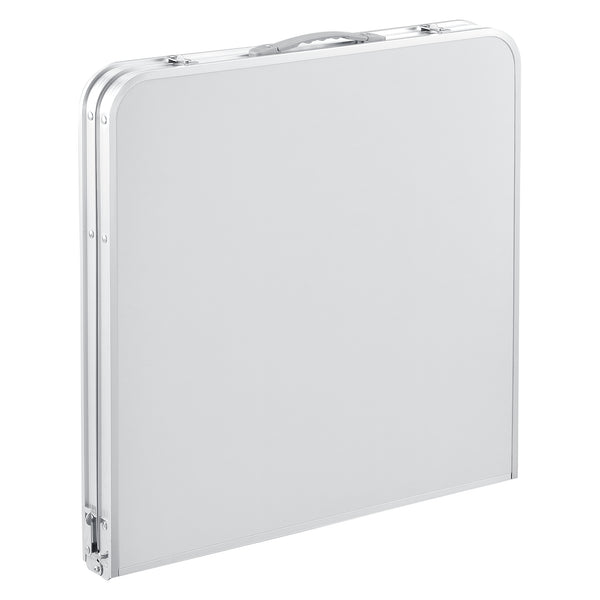 Table de Camping Pliable en Aluminium et MDF avec Hauteur Réglable Table de Jardin