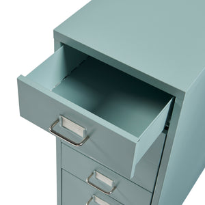 Caisson de bureau Kökar à roulettes avec 5 tiroirs 69 x 28 x 41 cm [en.casa]