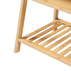 Table de chevet Håbo 50x45x36 cm Bambou [en.casa]