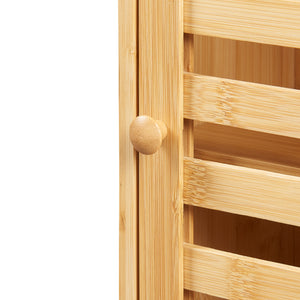 Armoire de salle de bain Järfälla 55x37x16 cm Bambou [en.casa]