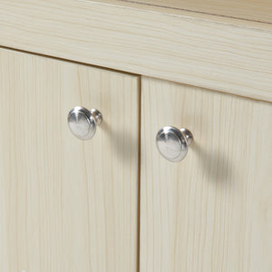 Armoire d'angle Eura 170x62x30cm Chêne [en.casa]