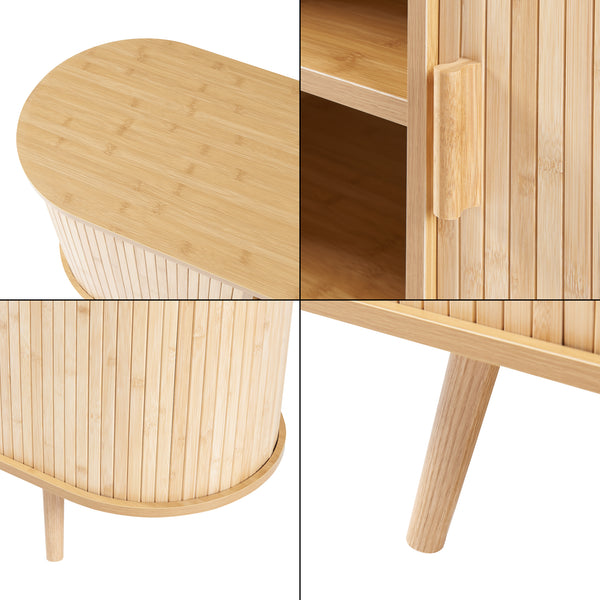 Buffet Nordkapp avec 2 portes [en.casa]