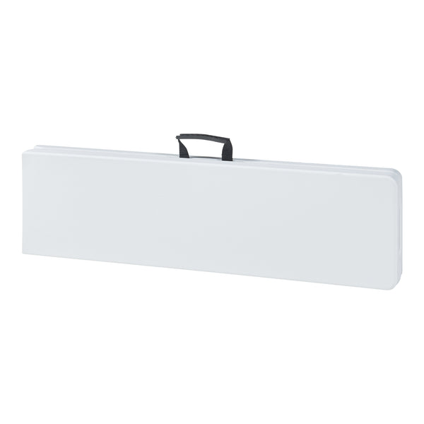 Ensemble banc pliant Ljusnarsberg 2 pièces Blanc [en.casa]