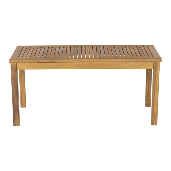 Ensemble de mobilier de jardin Candela 4 pièces Bois d'acacia Couleur bois [casa.pro]