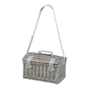 Panier pique-nique Folldal pour 2 personnes 40x28x25 cm [casa.pro]