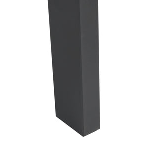 Structure de table Lot de 2 Kraftisried 72x70cm Noir [en.casa]