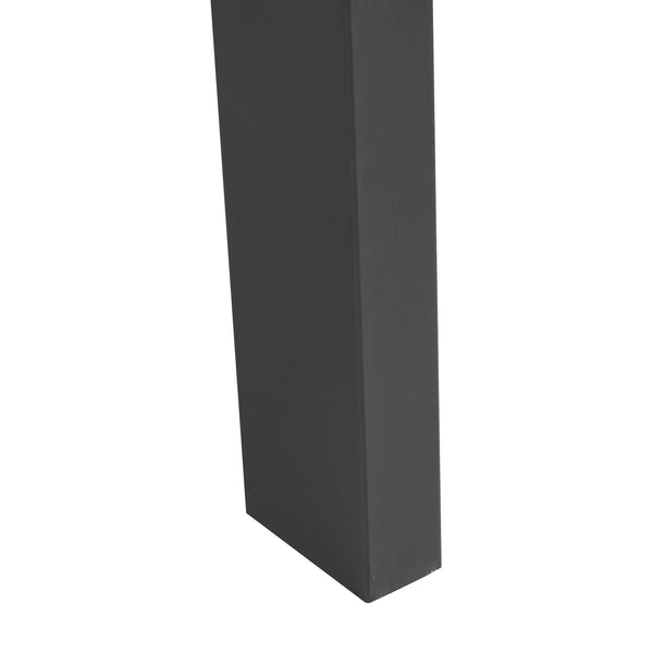 Structure de table Lot de 2 Kraftisried 72x70cm Noir [en.casa]