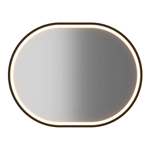 Ensemble de meubles de salle de bains NEWPORT avec miroir 80 x 57 x 39 cm effet chêne [en.casa]