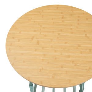 Table à manger Lensuu 76x Ø80 cm [en.casa]