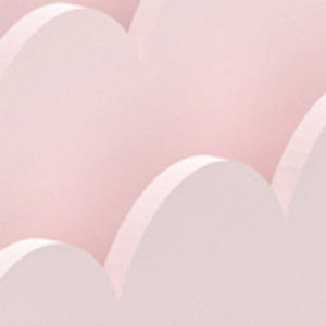 Étagère pour enfant Vestnes 48 x 61 x 30 cm rose blanc [en.casa] 