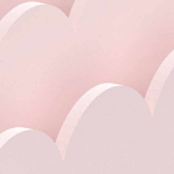 Étagère pour enfant Vestnes 48 x 61 x 30 cm rose blanc [en.casa] 