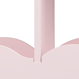 Porte-manteau pour enfants Vestnes avec miroir 100x94x38 cm Cotton Candy [en.casa]