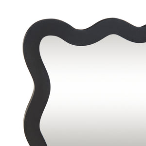 Miroir mural Koster 90x60 cm Noir [en.casa]