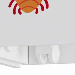 Étagère pour enfants Aarnskona 70 x 63 x 30 cm à motif Aqua Dream [en.casa] 