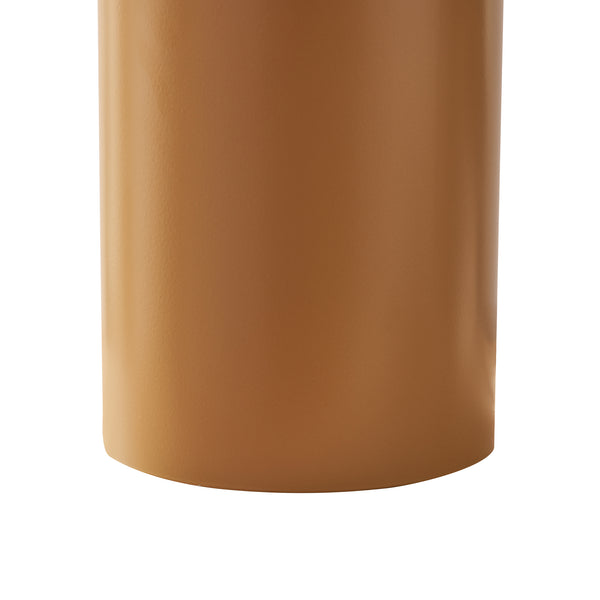 Lampe de table Kömn Métal 37x30x30 cm Marron [lux.pro]