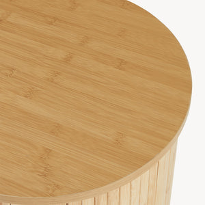 Table de chevet Nordkapp 20 x 23 x 30 cm naturel [en.casa]