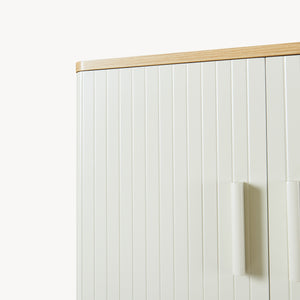 Meuble WC Ferrersp 160 x 63 x 20 cm effet chêne sable naturel [en.casa]