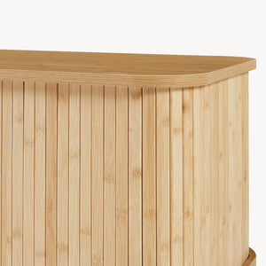 Banc à chaussures Tvedestrand bambou 50 x 80 x 40 cm naturel beige [en.casa]
