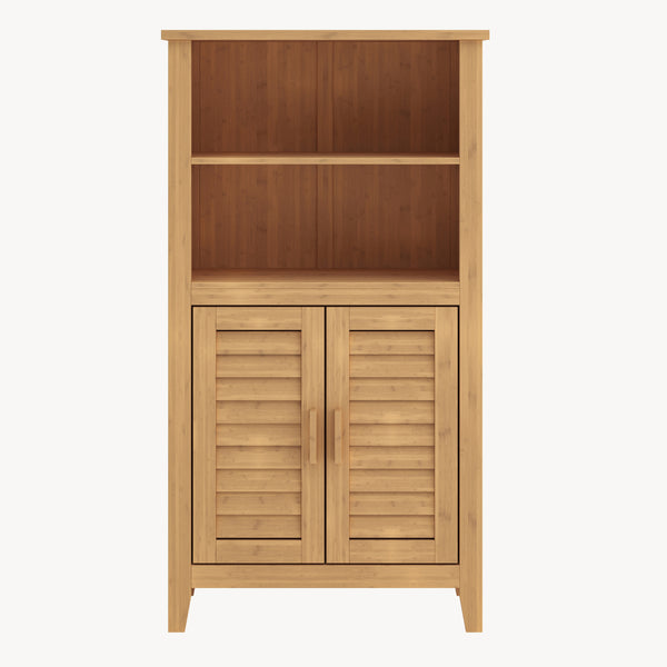 Meuble d’appoint Rirg bambou 92 x 50 x 25 cm naturel [en.casa]