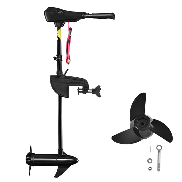 Moteur Électrique pour Bateau Noir [in.tec]
