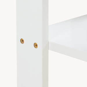 Table d'appoint Thyholm 55x30x30 cm Blanc [en.casa]