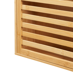 Armoire de salle de bain Järfälla 55x37x16 cm Bambou [en.casa]